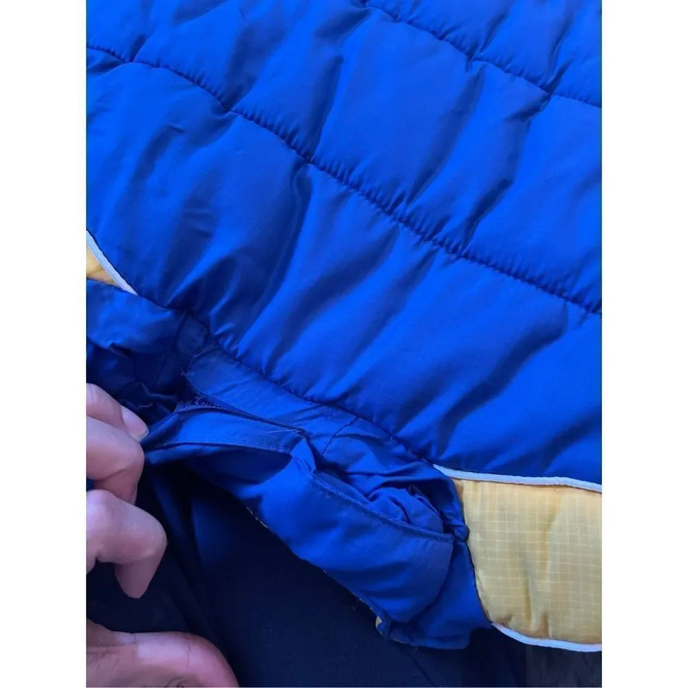 Vintage polo‎ sport Ralph Lauren blue puffer jacket size medium boys